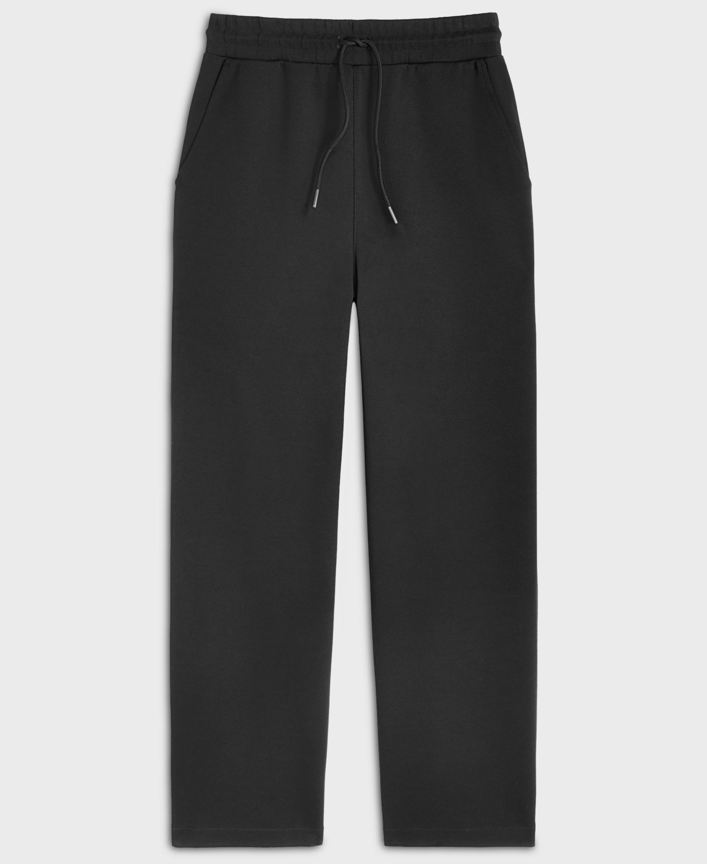Мужские брюки Mode of One Relaxed-Fit Wide Sweatpants, цвет: Глубокий чёрный — фото 6