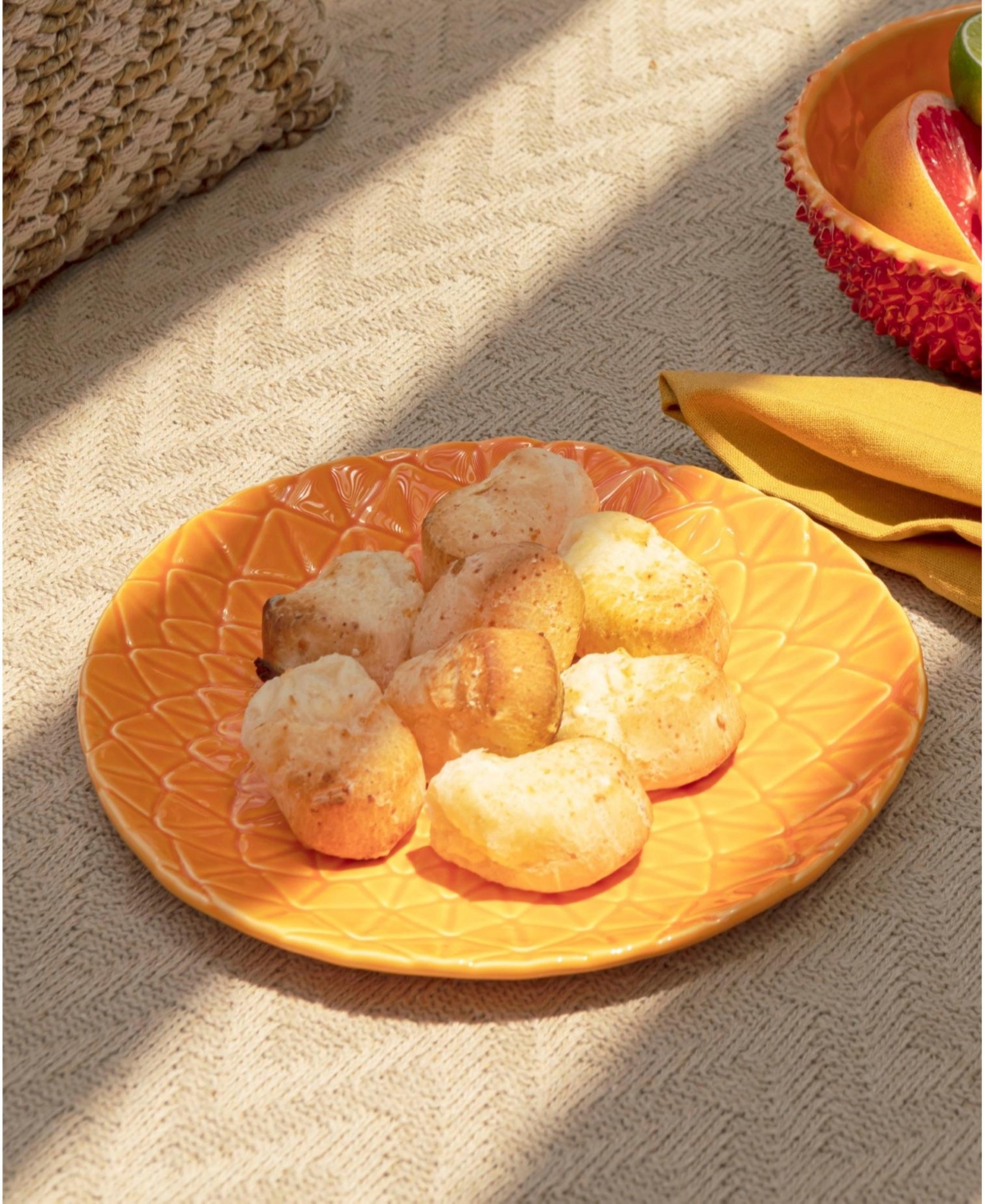 Bordallo Pinheiro Amazonia Fruit Plates, Set of 4