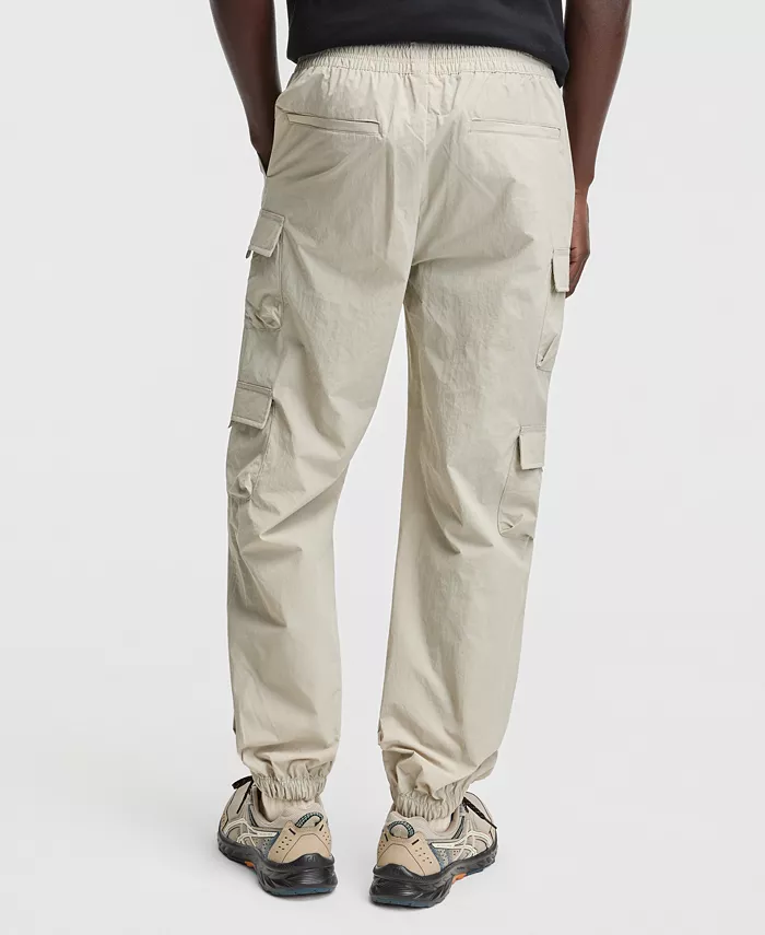 Men's Nylon Cargo Joggers - thumbnail 3
