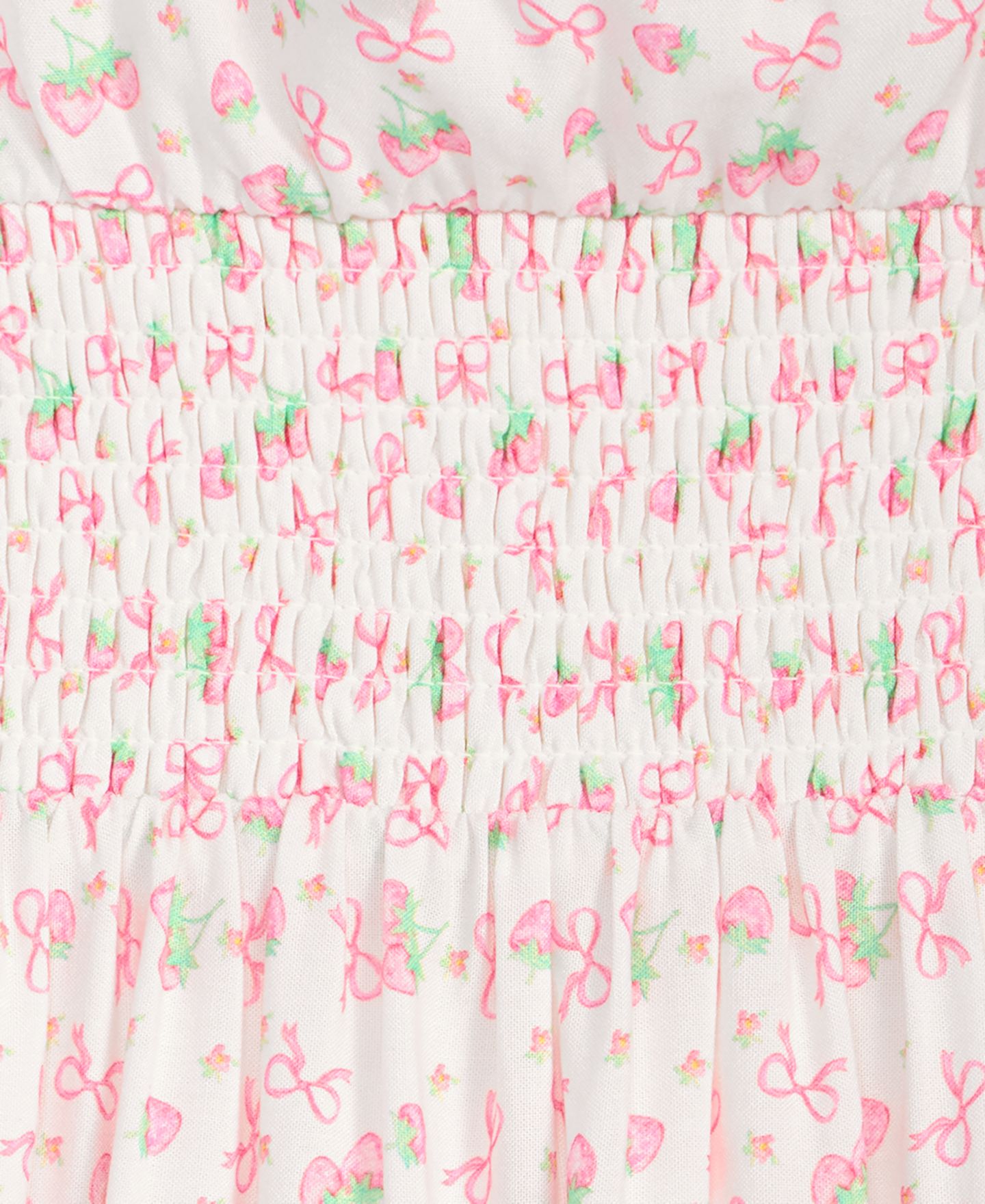 Платье With Jules Berry-Print Sleeveless Dress для девочек, цвет: Белый / Розовый — фото 3