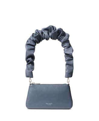 Grace Small Glazed Leather Pochette Shoulder Bag