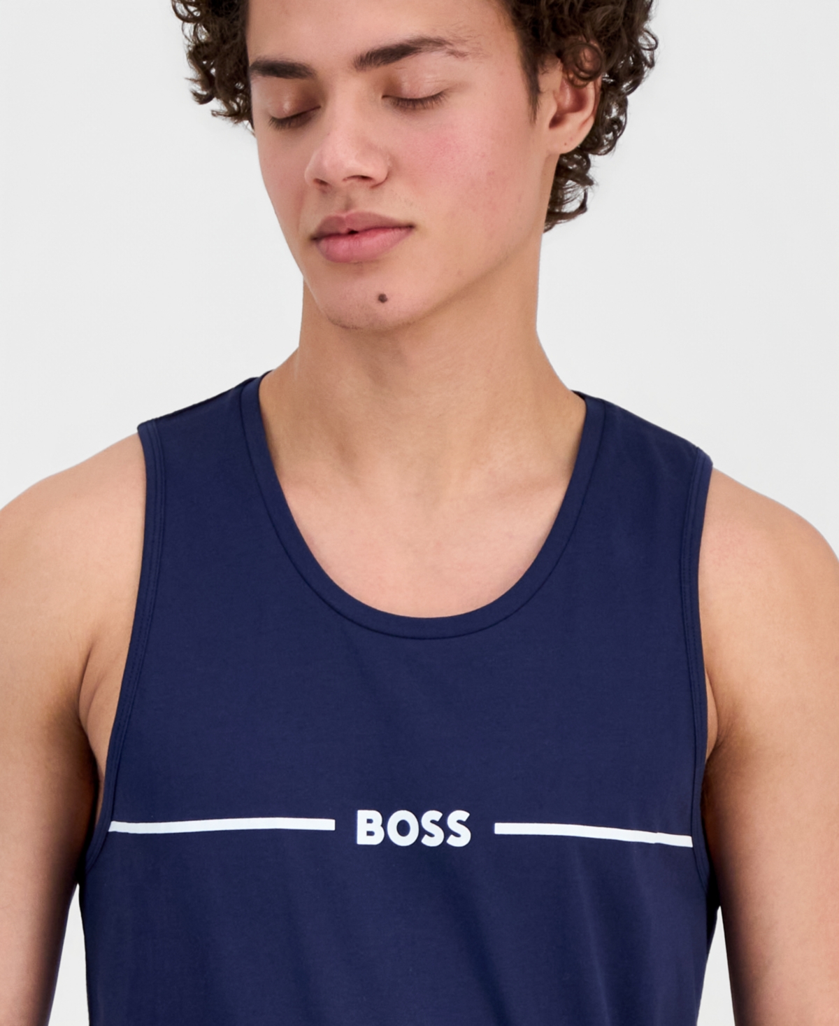 Boss Hugo Men's Logo Tank Top