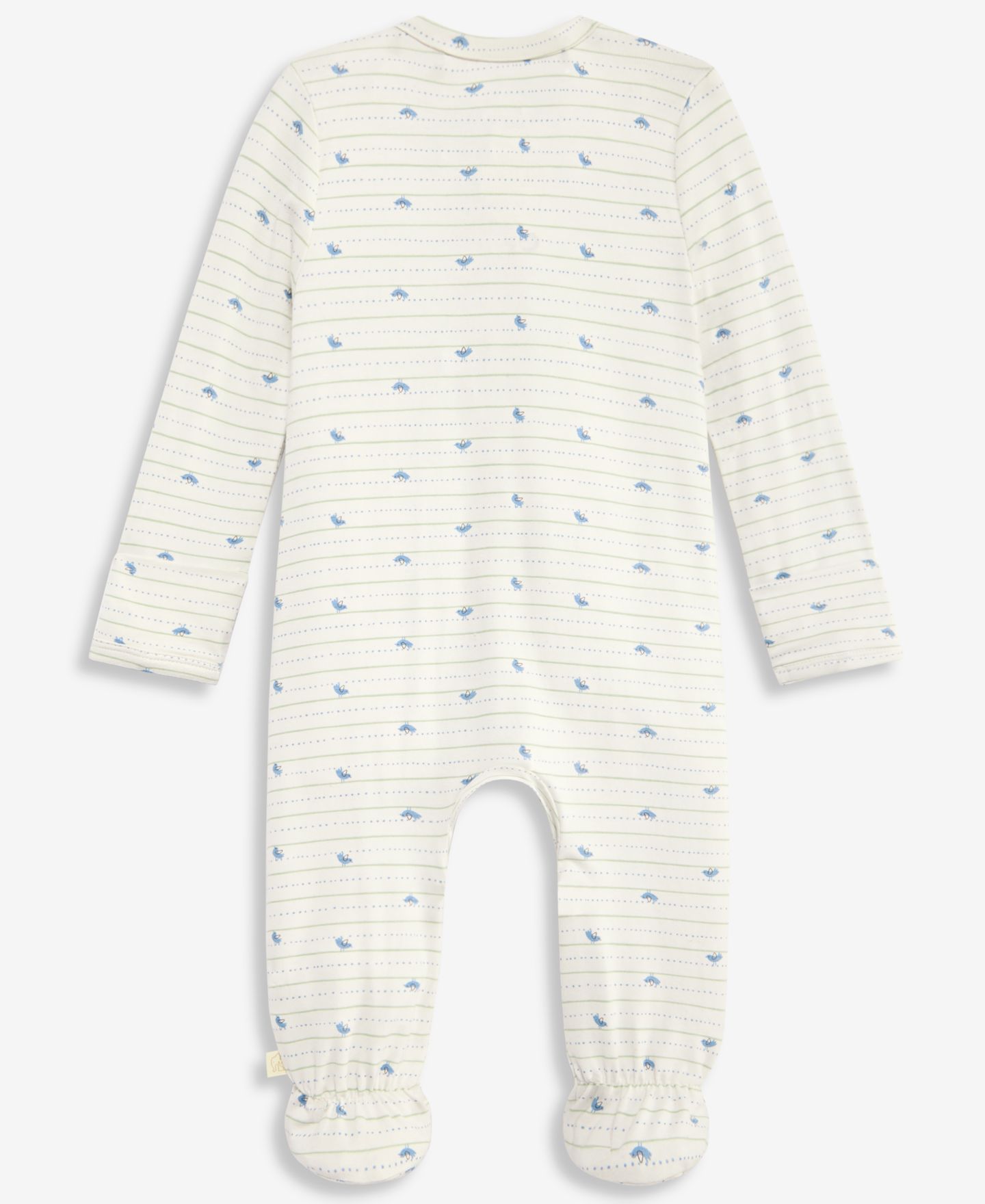 Комбинезон First Impressions Bird-Print 2-Way Zip Coveralls для мальчиков-малышей, цвет: Серый — фото 3