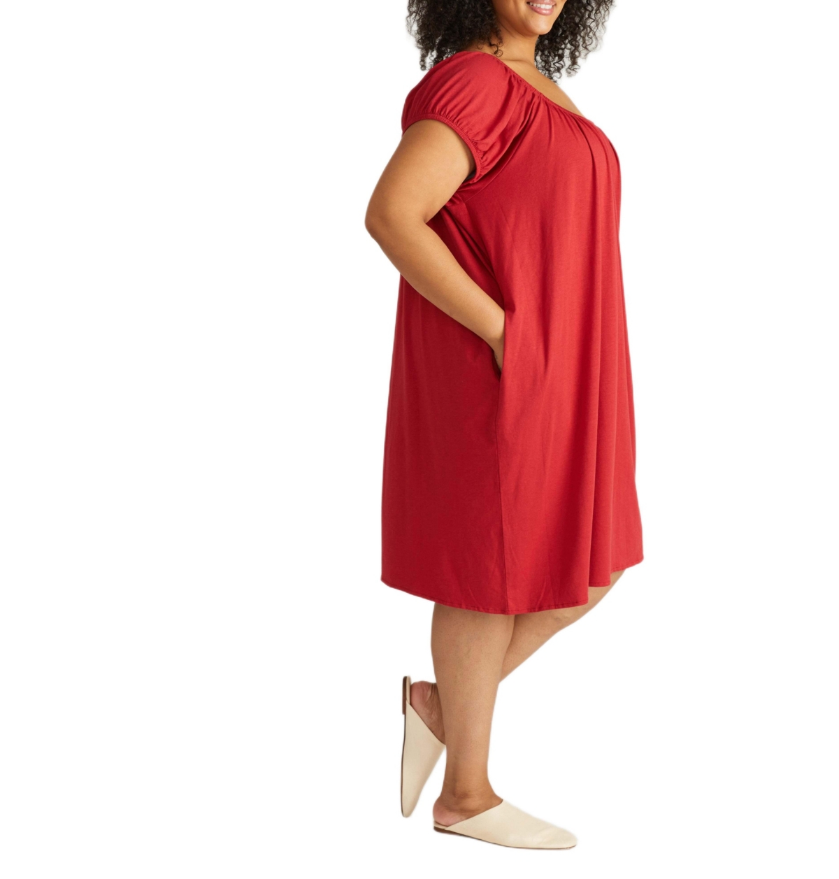 Universal Standard Plus Size Lilian Short Sleep Dress