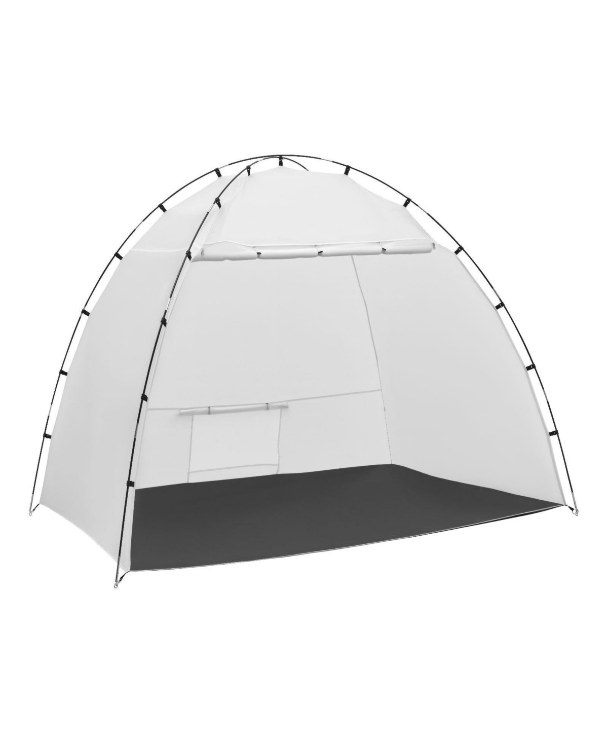 Mecale Portable Paint Booth Tent, 91.7 x 67.7 x 74.8 in, Built-in Floor, Mesh Screen, Oxford Spray Shelter
