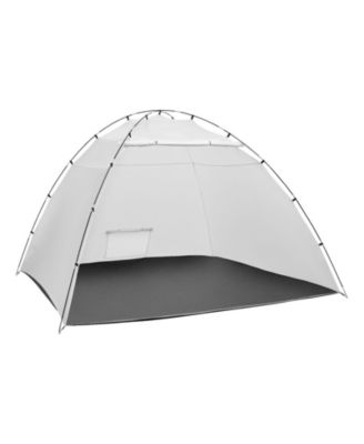 Portable Paint Booth Tent, 116.14 x 114.96 x 79.53 in, Built-in Floor, Mesh Screen, Oxford Spray Shelter
