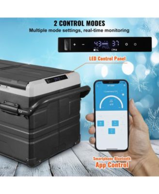 115L Dual Zone Portable Car Refrigerator Freezer, Compressor Cooler for Car or Home