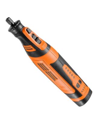 136-Piece Cordless Rotary Tool Kit, DC8V Mini Rotary Tool, 5 Speeds 5000–30000 RPM, Multi-Purpose DIY Tool Set