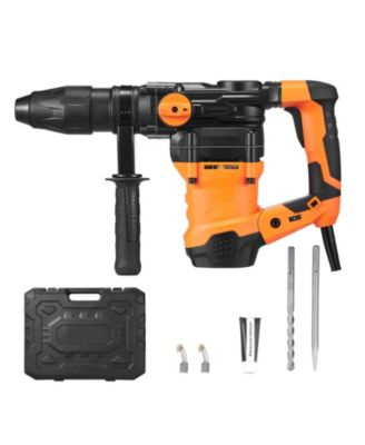 1-9/16" SDS-Max Rotary Hammer Drill, 13 Amp Corded, Variable Speed, Vibration Control, Safety Clutch, Demolition Hammer