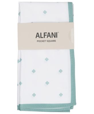 Men's Alvar Geometric Pattern Pocket Square