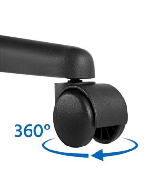 Office Chair Armless Desk Chair Mid Back Swivel Chair