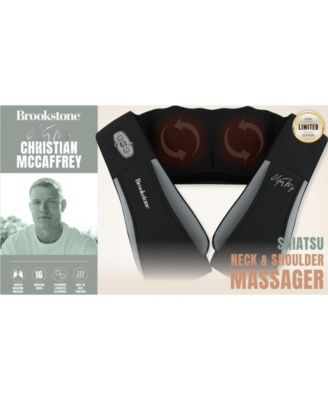 Brookstone Christian Mccaffrey Shiatsu Massager