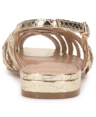 Women's Stiorra Braided Slingback Flat Sandals