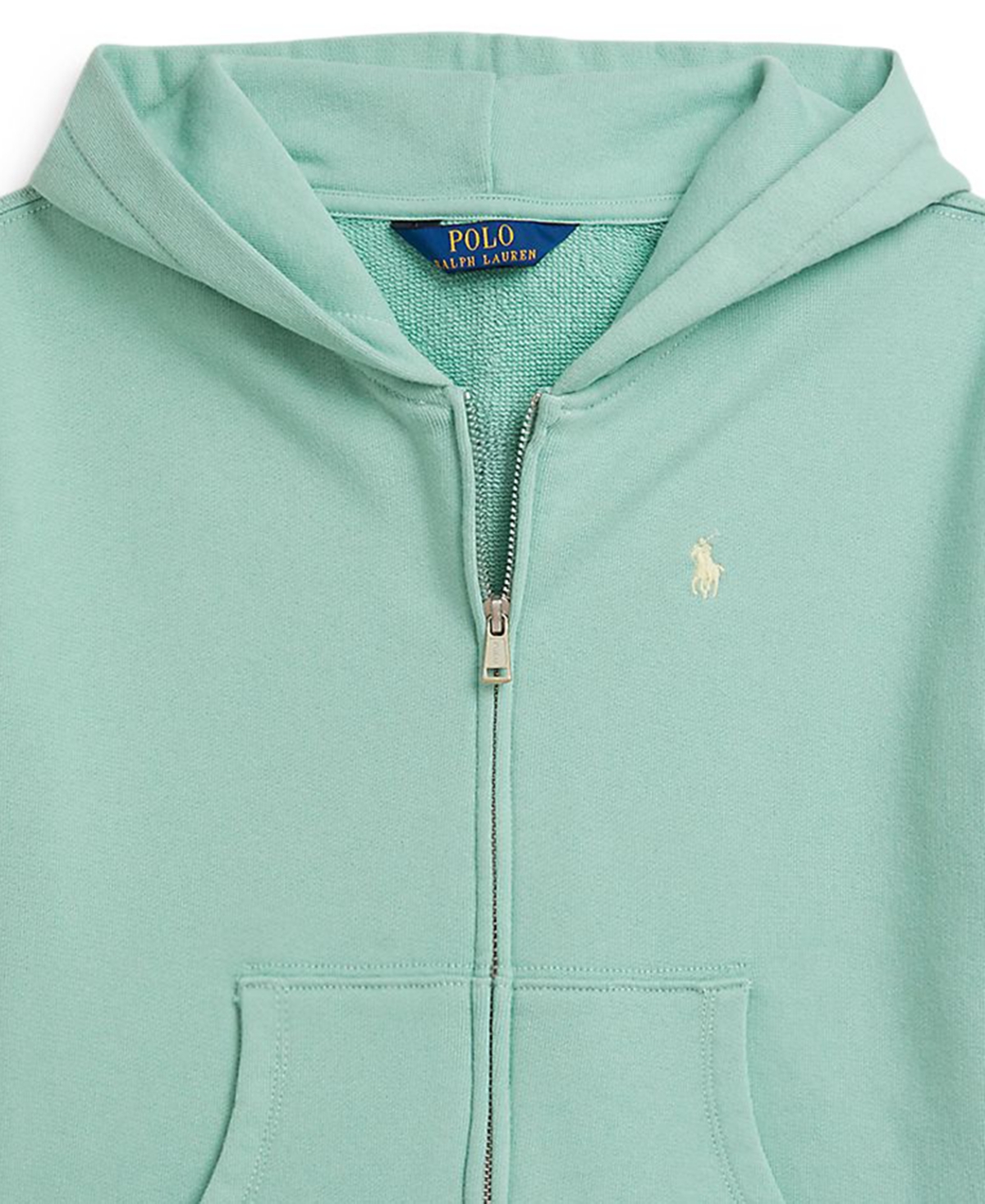 Polo Ralph Lauren Girls' 7-16 Full-Zip Long-Sleeve Hoodie