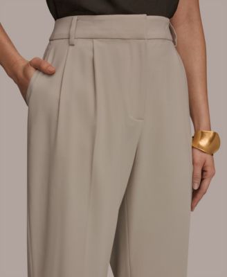 Women's Pleated Wide Leg Pants