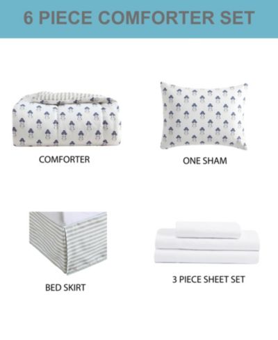 Macy's Fingal Reversible 8-Pc. Comforter Sets
