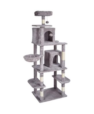 68.5" Multi-Level Cat Tree with 2 Condos