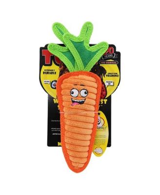 Funny Food Carrot, Durable Plush Squeaky Dog Toy
