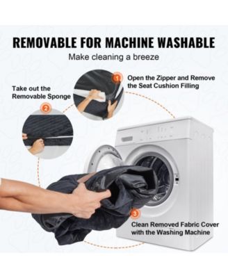 Dog Car Booster Seat w/ Storage Pocket & Safety Leash, Sponge Fill, Dog Car Bed for Medium/Large Dogs up to 55 lb, Black