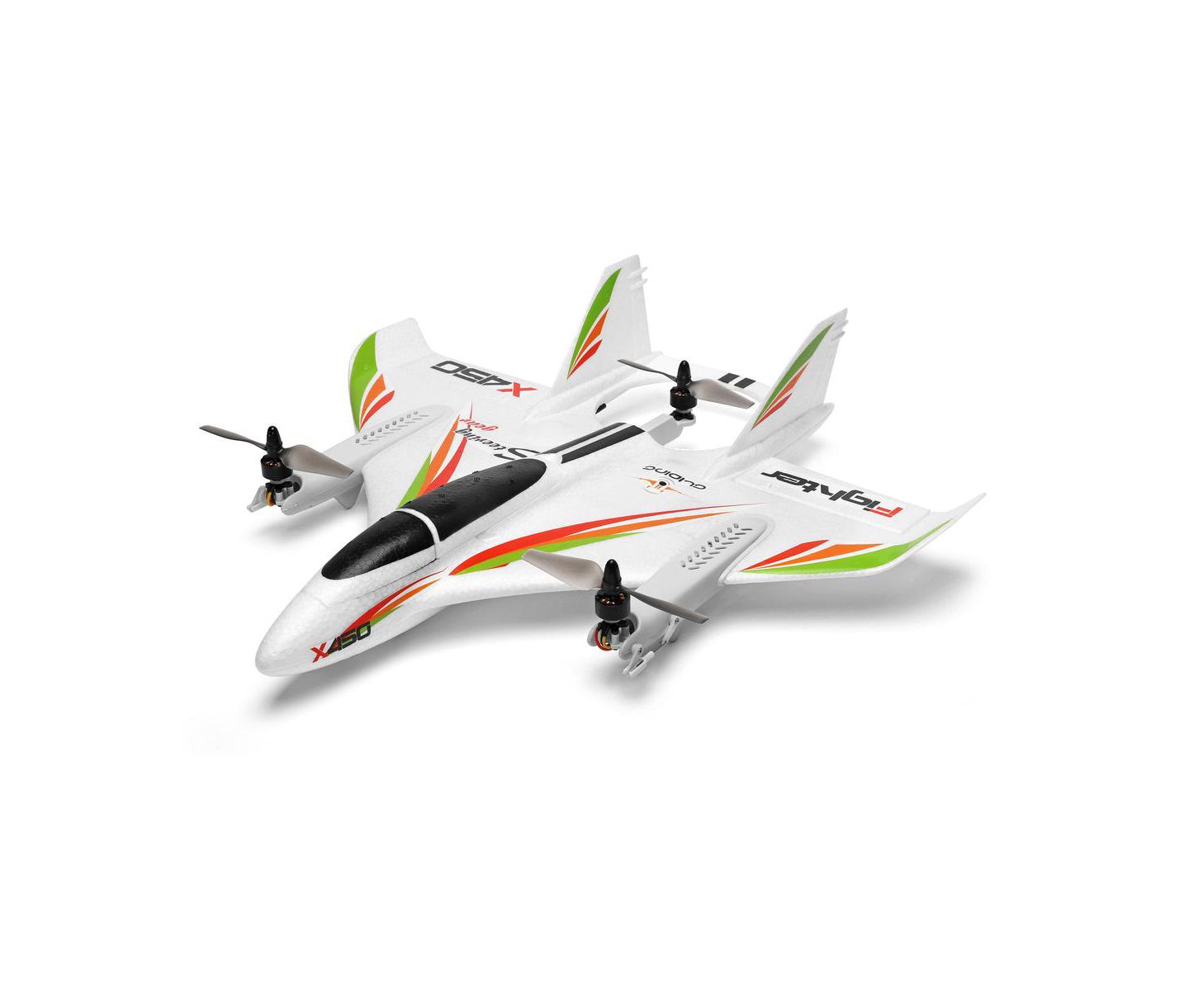 Детская игрушка Bruce & Shark X450 Vtol 3D/6G Modes RC Plane, цвет: Белый — фото 6