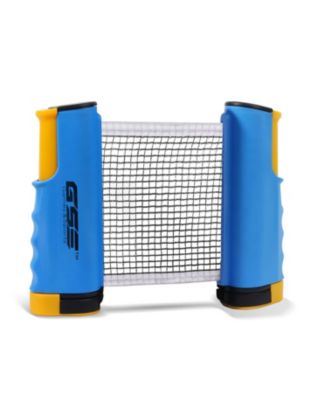 Adjustable Retractable Table Tennis Net & Post. Anywhere Ping Pong Net & Clamps