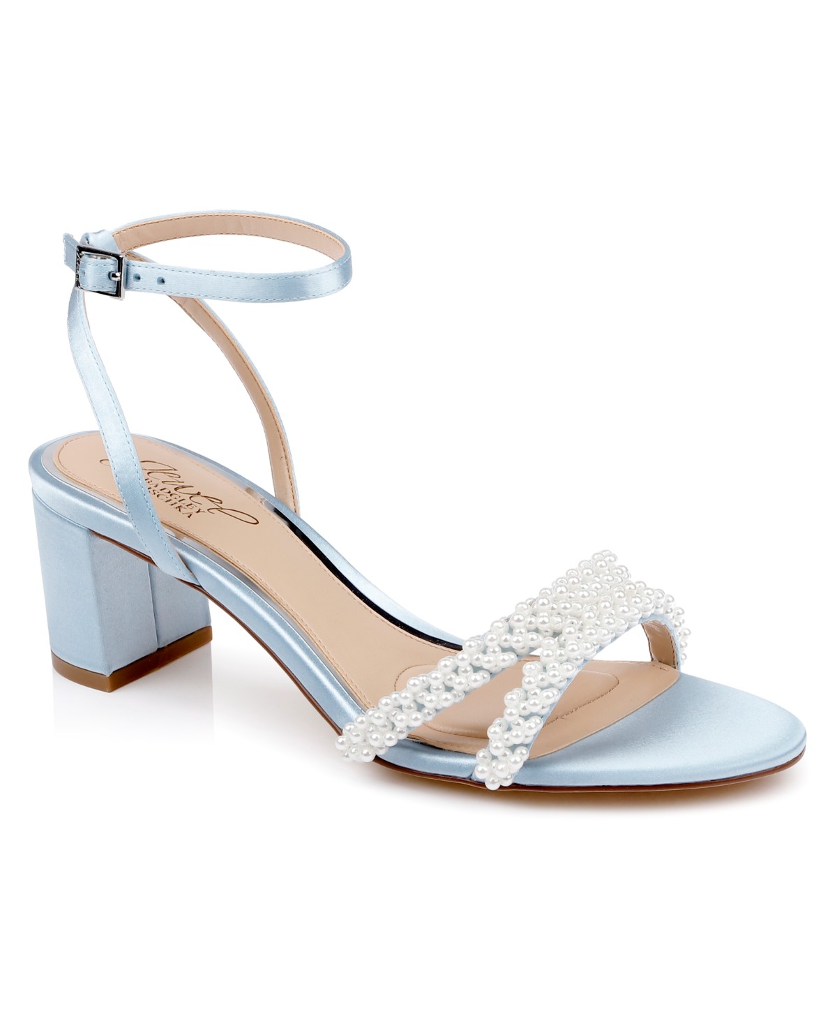 Женские сандалии Jewel Badgley Mischka Women's Ninnette Block Heel Sandals — фото 2