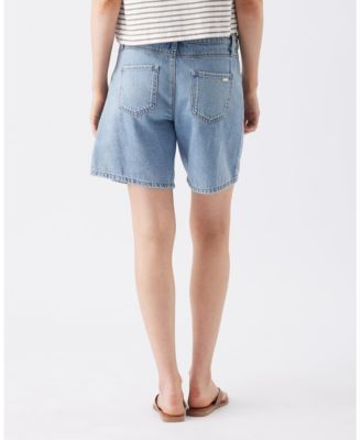 Maternity Ripe Dion Denim Short True Fade