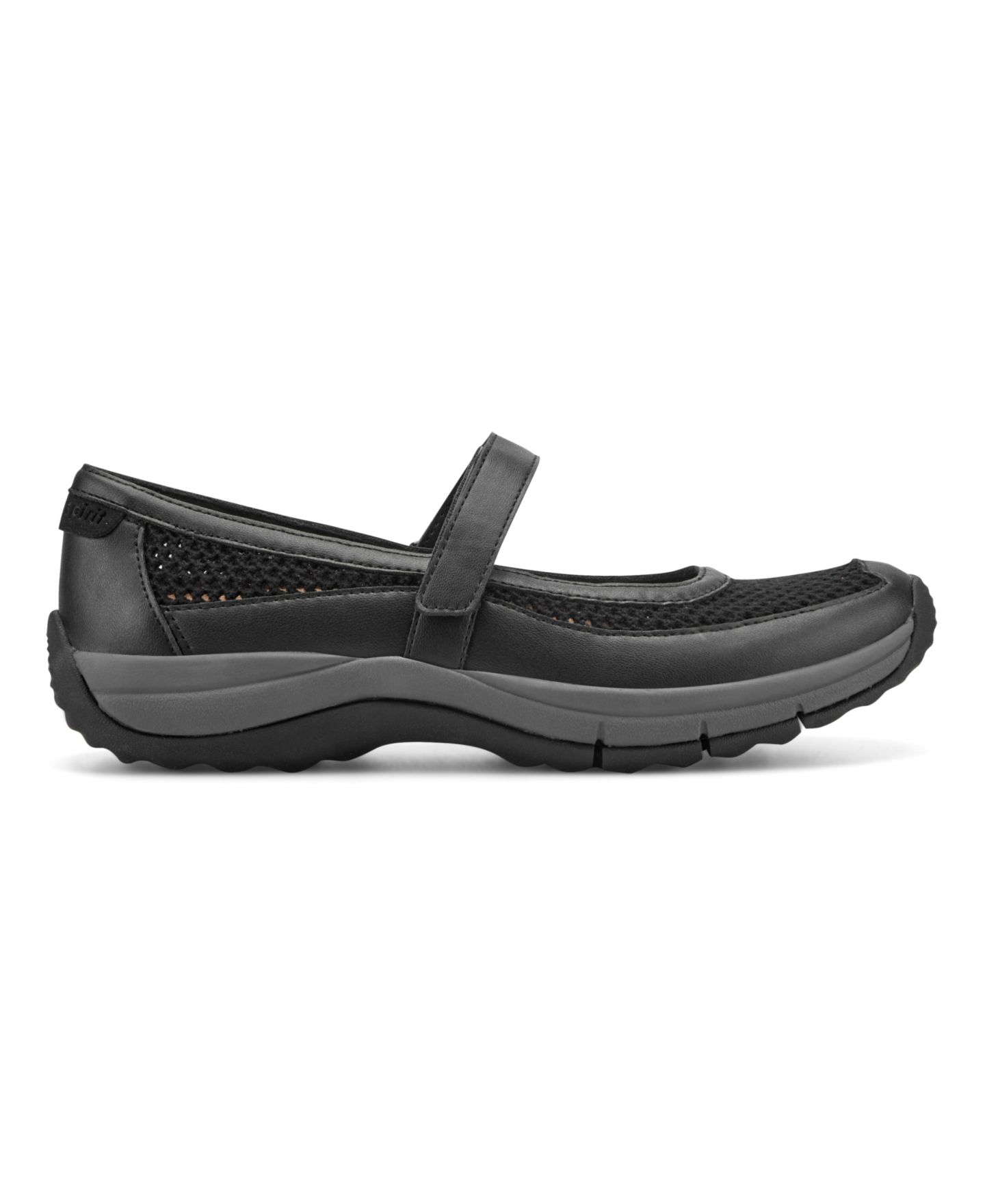 Обувь Easy Spirit Women's Briana Mary Jane Walking Shoes, цвет: Чёрный сетчатый — фото 2