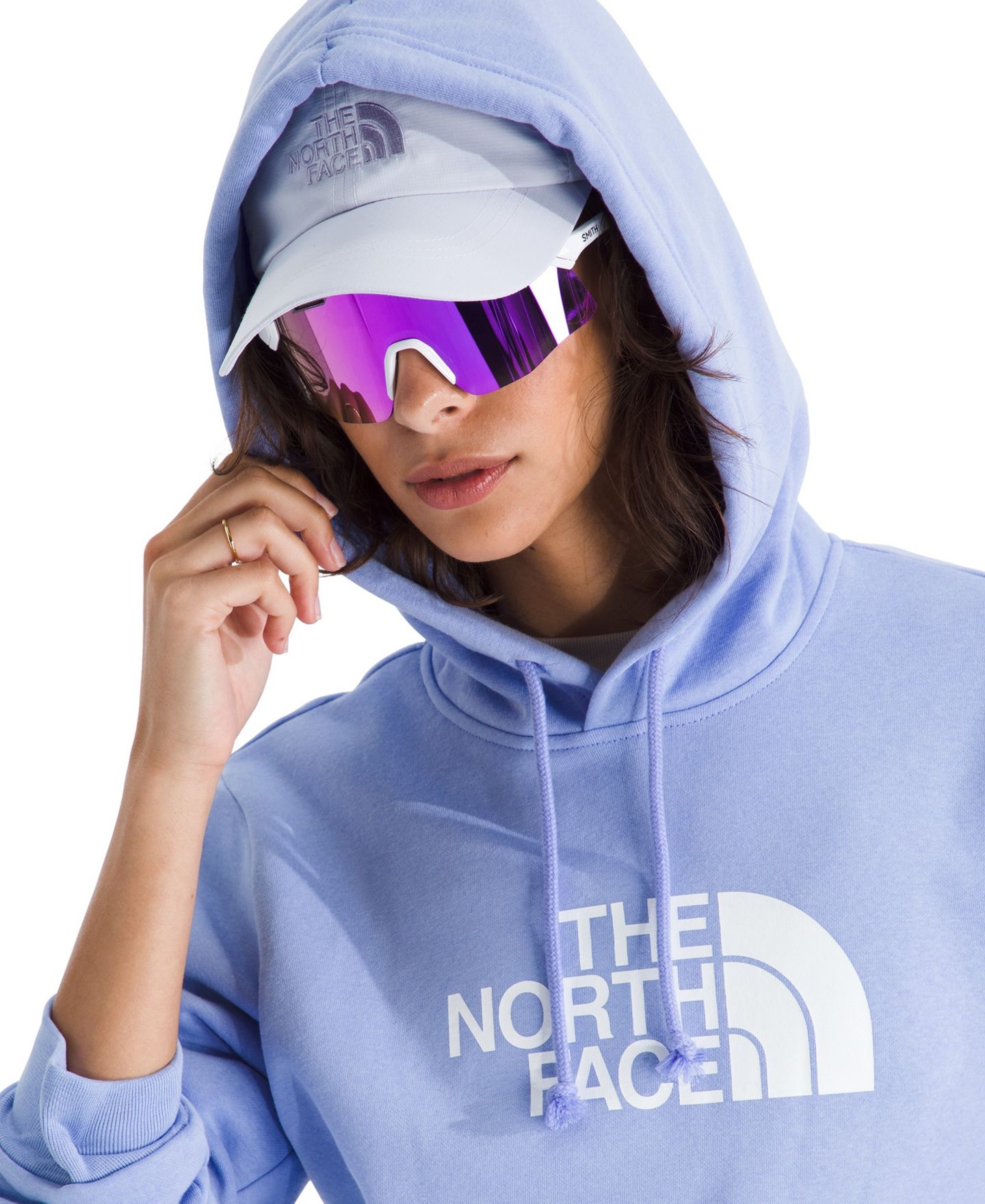 Женское худи The North Face Evolution Half Dome, цвет: Барвинковый сияющий — фото 2