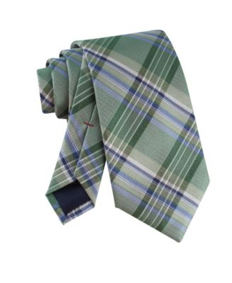 Men's Plaid Pattern Tie