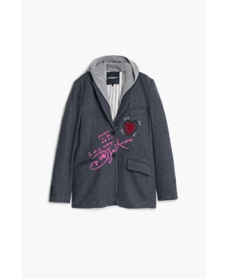 Women's Detachable knit blazer