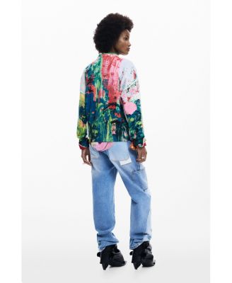 Women's Arty printed sweater