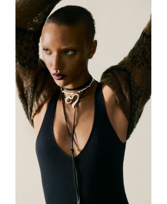 Women's 2-in-1 knit dress