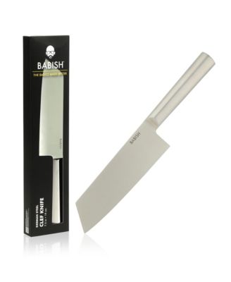 7.5-Inch Clef Knife High-Carbon 1.4116 German Steel Kitchen Knife, Chef & Cleaver Hybrid for Chopping, Slicing & Prep, Full-Tang, Razor Sharp