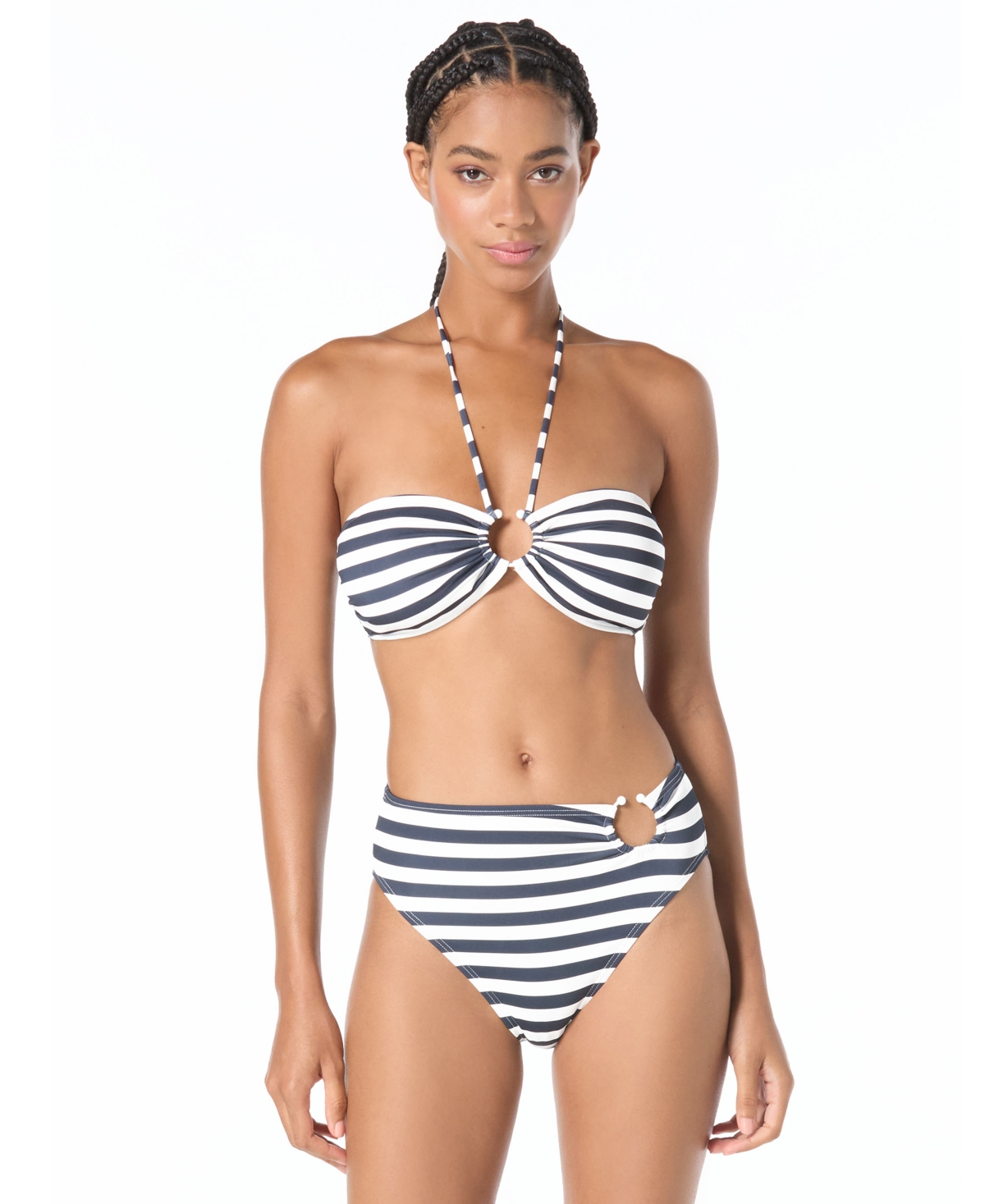 Michael Kors Women's Bandeau Neck Bikini Top