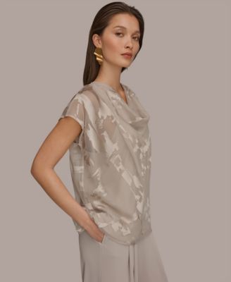 Women's Cowl Neck Top