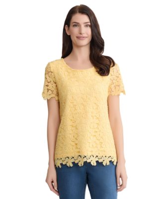 Women's Short-Sleeve Crew Neck Top