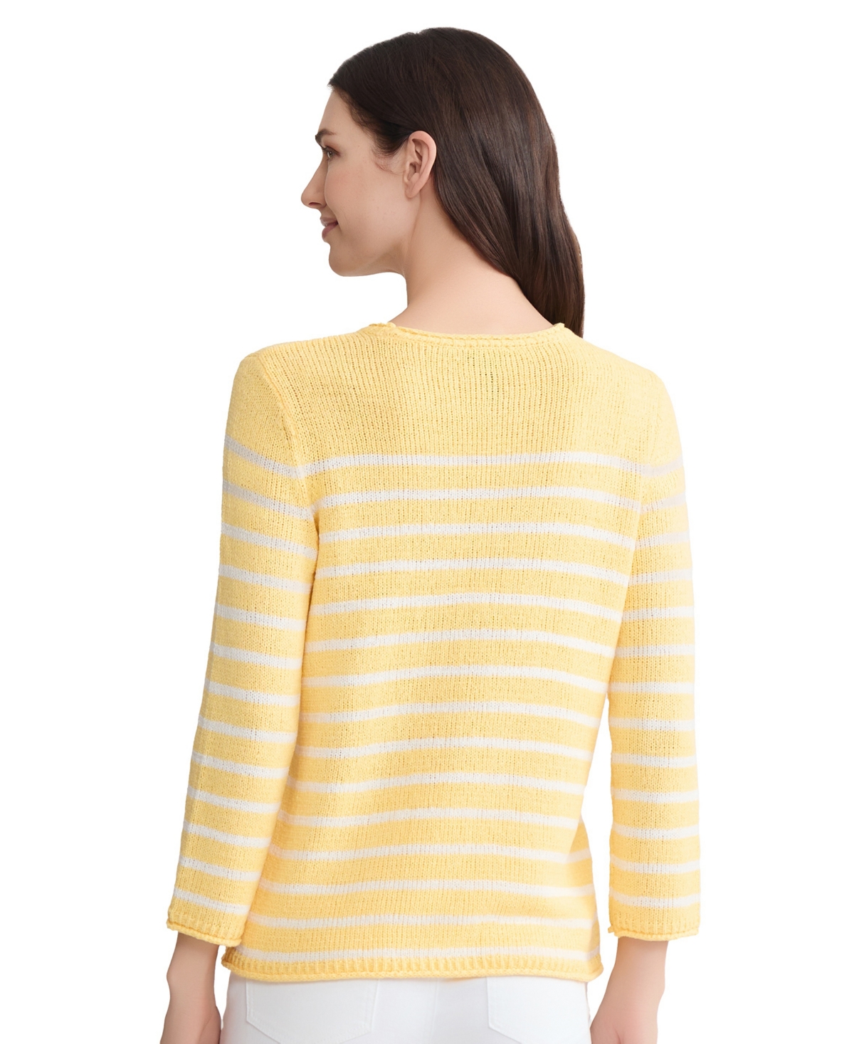 Jones New York Women's Crew Neck Top