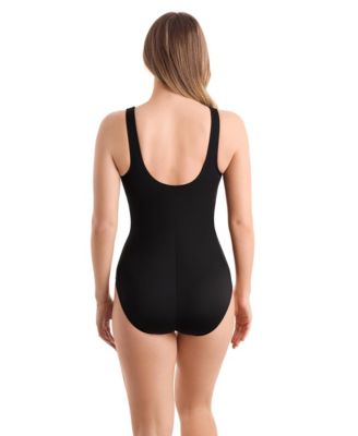 Women's Crewneck One-Piece Swimsuit