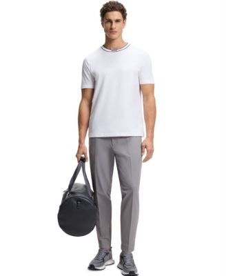 Men's Cotton Logo Crew Neck T-Shirt