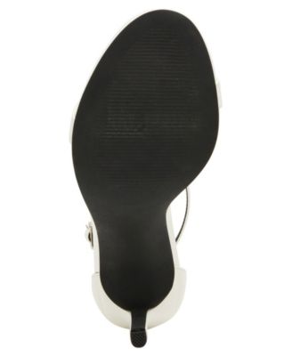 Brazen Two-Piece Stiletto Dress Sandals