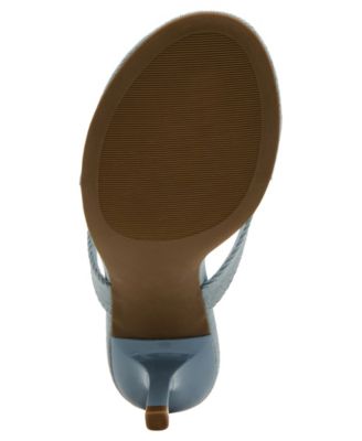 Women's Heartbeat Embellished High-Heel Thong Sandals