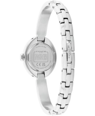 Women's Sammy Silver Tone Stainless Steel Bangle Bracelet Watch, 22.5mm