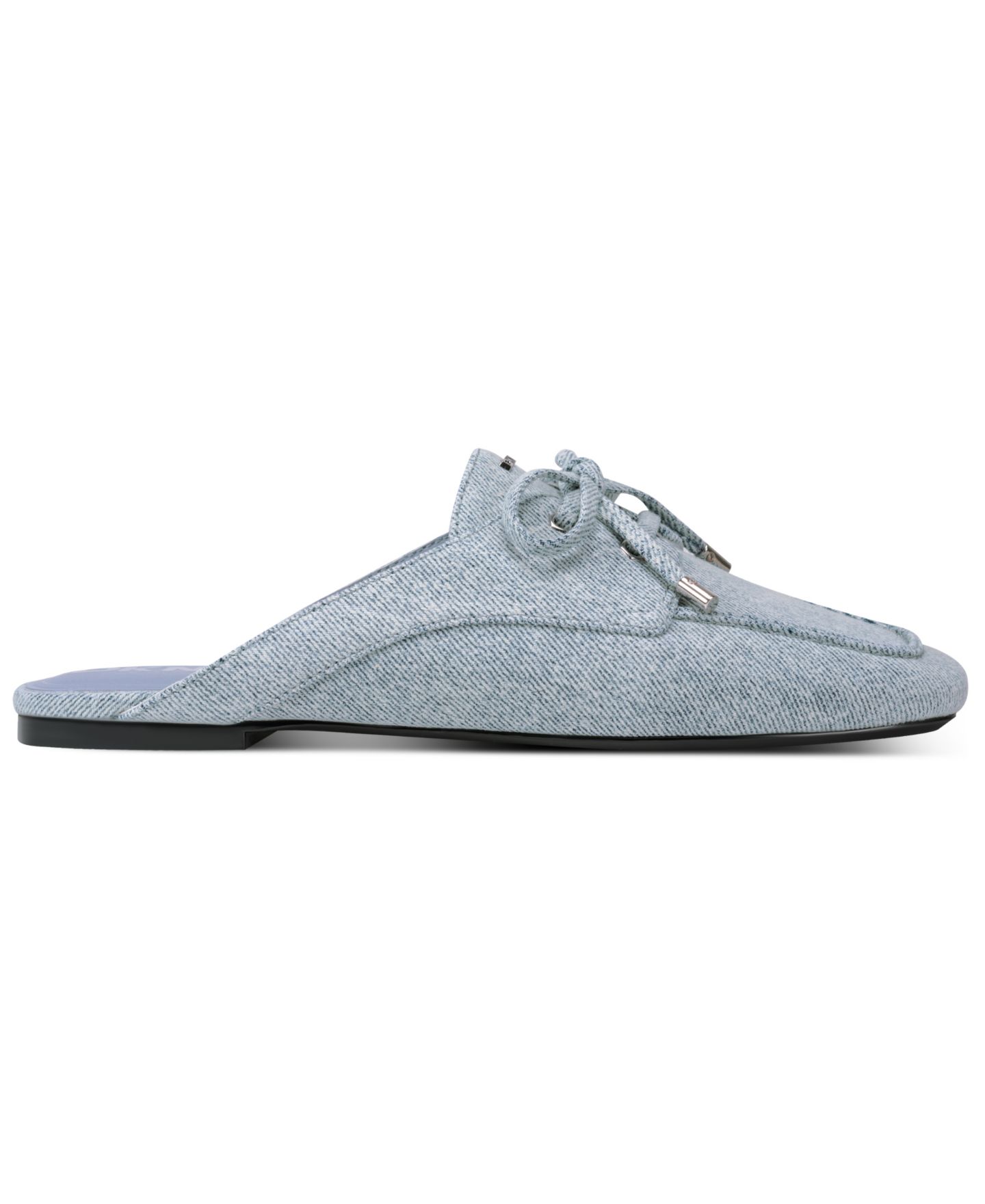 Женские сабо DKNY Delmar Boat Mules, цвет: Синий — фото 2