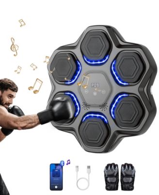Music Boxing Machine Gym Fighting Equipment With Gloves