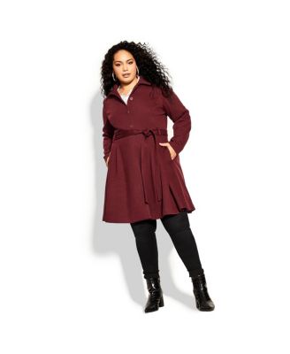 Women's Plus Size Blushing Belle Coat