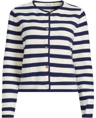 Women's Fine Gauge Cotton Milano Blazer Sweater