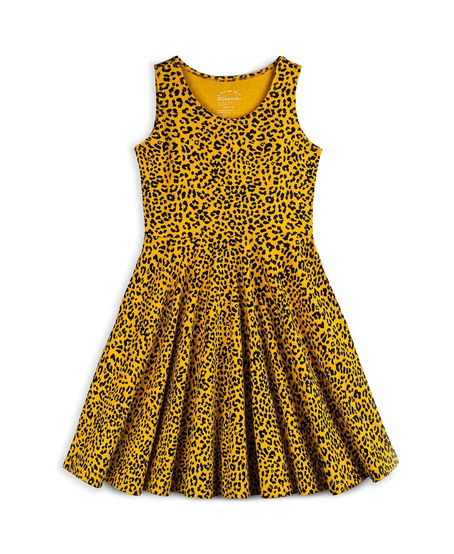 Toddler Girls Fair Trade Organic Cotton Print Sleeveless Twirl Dress