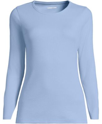 Women's Tall Long Sleeve Micro Rib T-Shirt