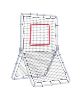 Baseball/Softball Rebounder Net, 3.5' x 6', Pitchback Trainer, Fielding Practice, 5 Adjustable Angles